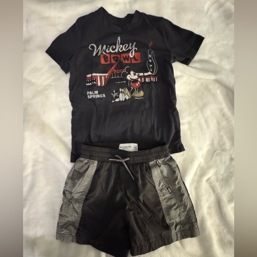 Abercrombie Kids Gray Casual Shorts
